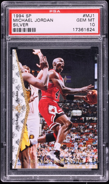 1994 SP Silver Michael Jordan #MJ1 PSA 10 GEM MINT