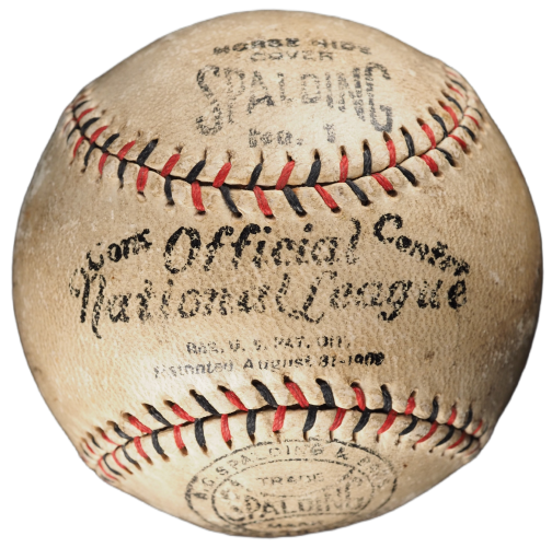 1924 Babe Ruth Single Signed Baseball - PSA/DNA & Beckett LOA's