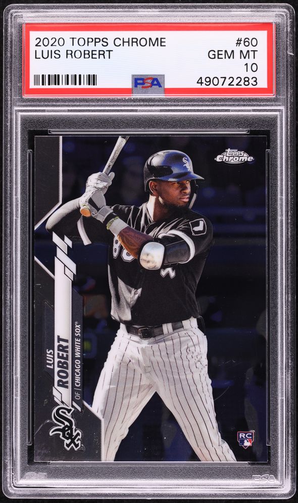 その他 2020 topps chrome luis robert auto /250 その他 2020 topps