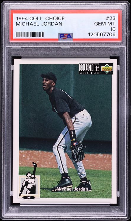 1994 Collector's Choice Michael Jordan ROOKIE #23 PSA PSA 10 GEM MINT