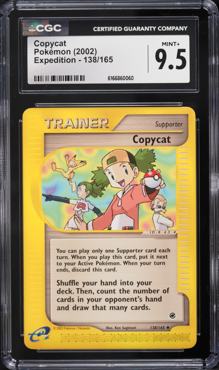 2002 Pokemon Expedition Copycat #138 CGC 9.5 MINT+