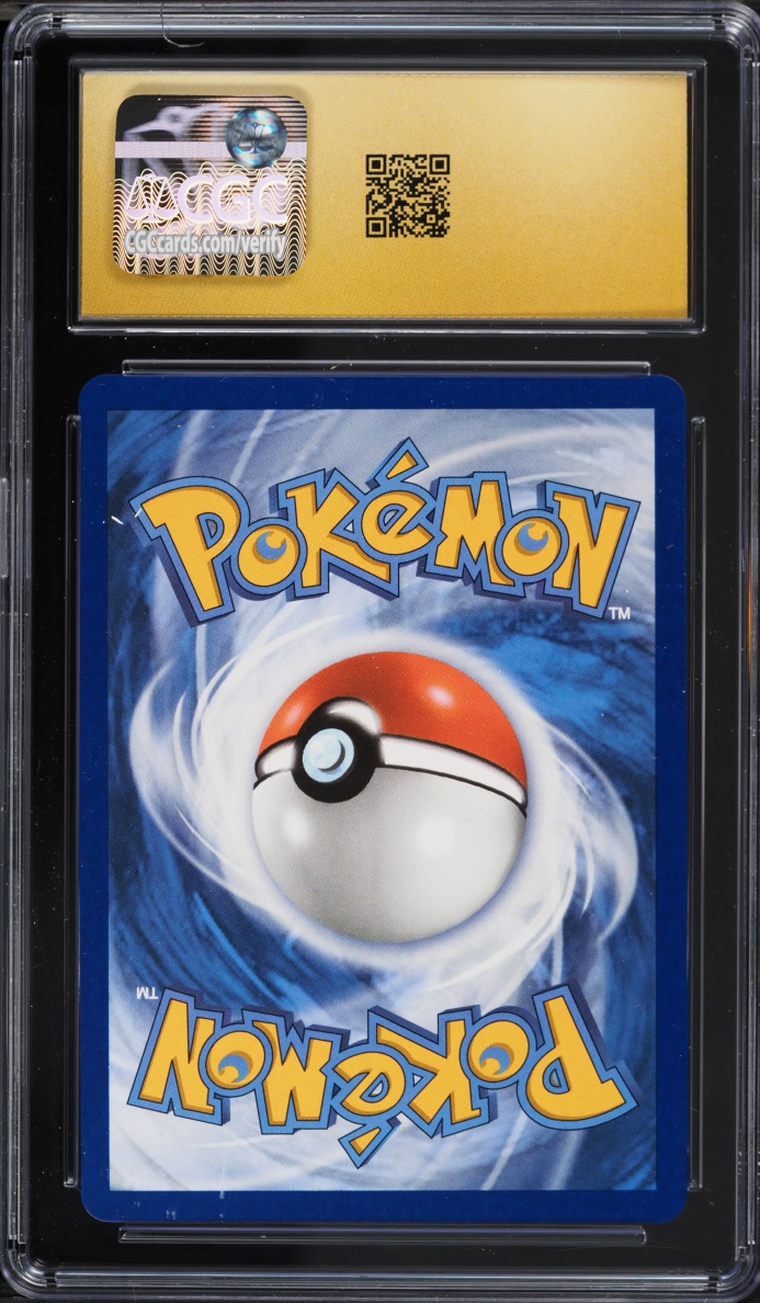 2025 Pokemon Scarlet & Violet White Flare Poke Ball Reverse Holo Swoobat #037 CGC 10 PRISTINE