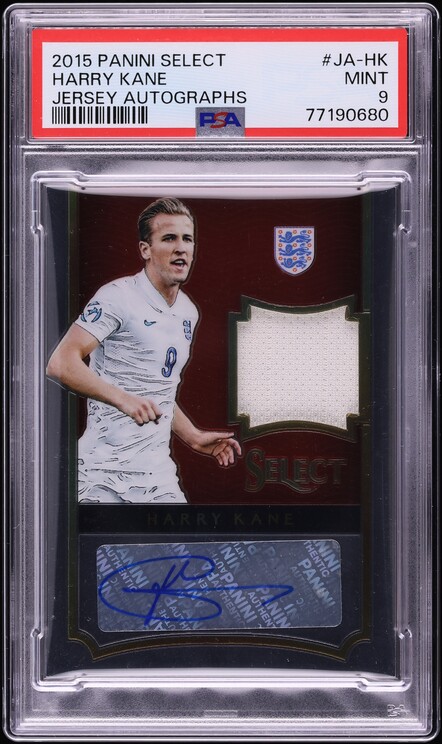 2015 Select Signatures Orange Prizm Harry Kane AUTO /149 #SS-HK