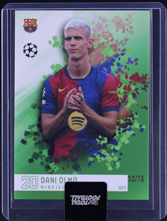 2024 Topps Total Football Eternal Gold Green Ronaldinho /75 #EG7