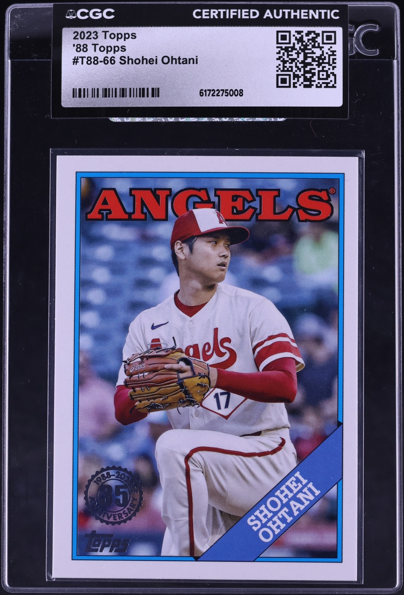 2023 Topps '88 Shohei Ohtani #T88-66 CGC AUTH