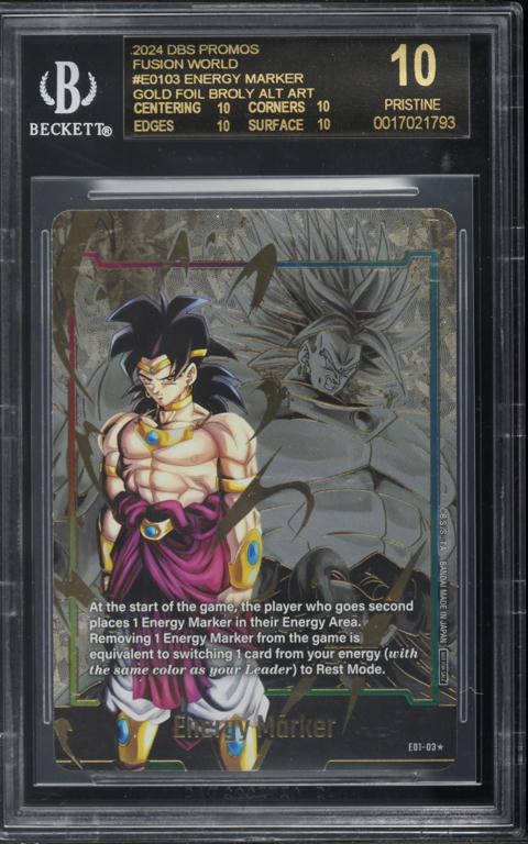 2024 Dragon Ball Super Fusion World Promo Gold Foil Energy