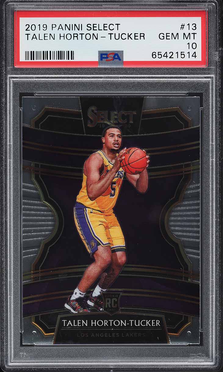 2019 Select Concourse Talen Horton-Tucker ROOKIE #13 PSA 10 GEM MINT - Main Image
