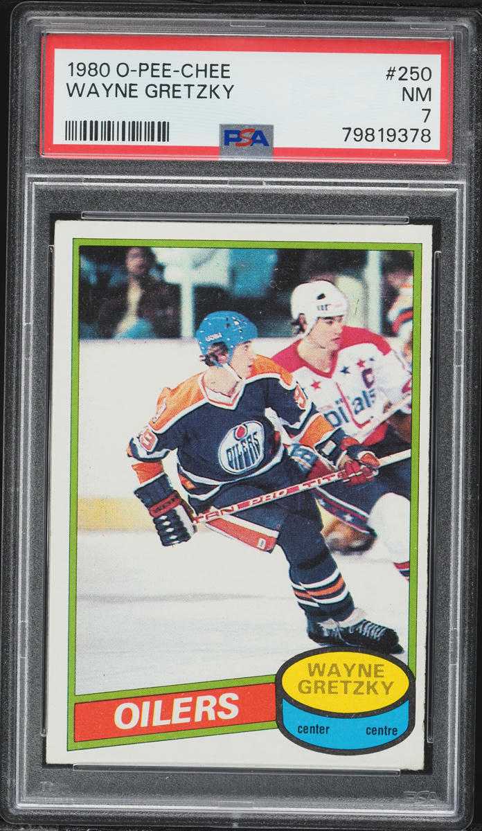 1980 O-Pee-Chee Hockey Wayne Gretzky #250 PSA 7 NRMT