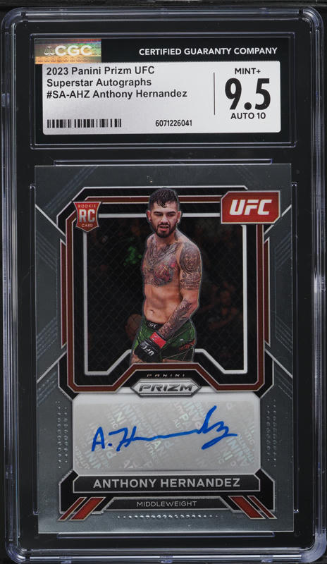 2023 Panini Prizm UFC Superstar Drakkar Klose ROOKIE AUTO