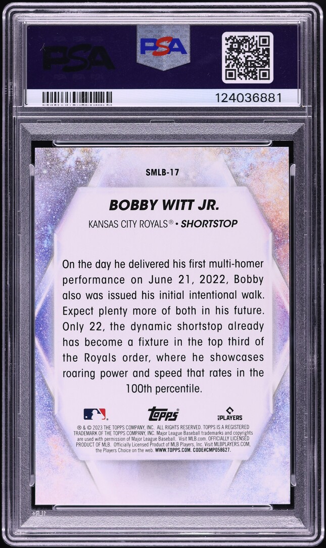 その他 MLB Bobby Witt Jr. PSA10 Amazon.com: Psa 10 Bobby Witt Jr. Bowman Baseball Rookie