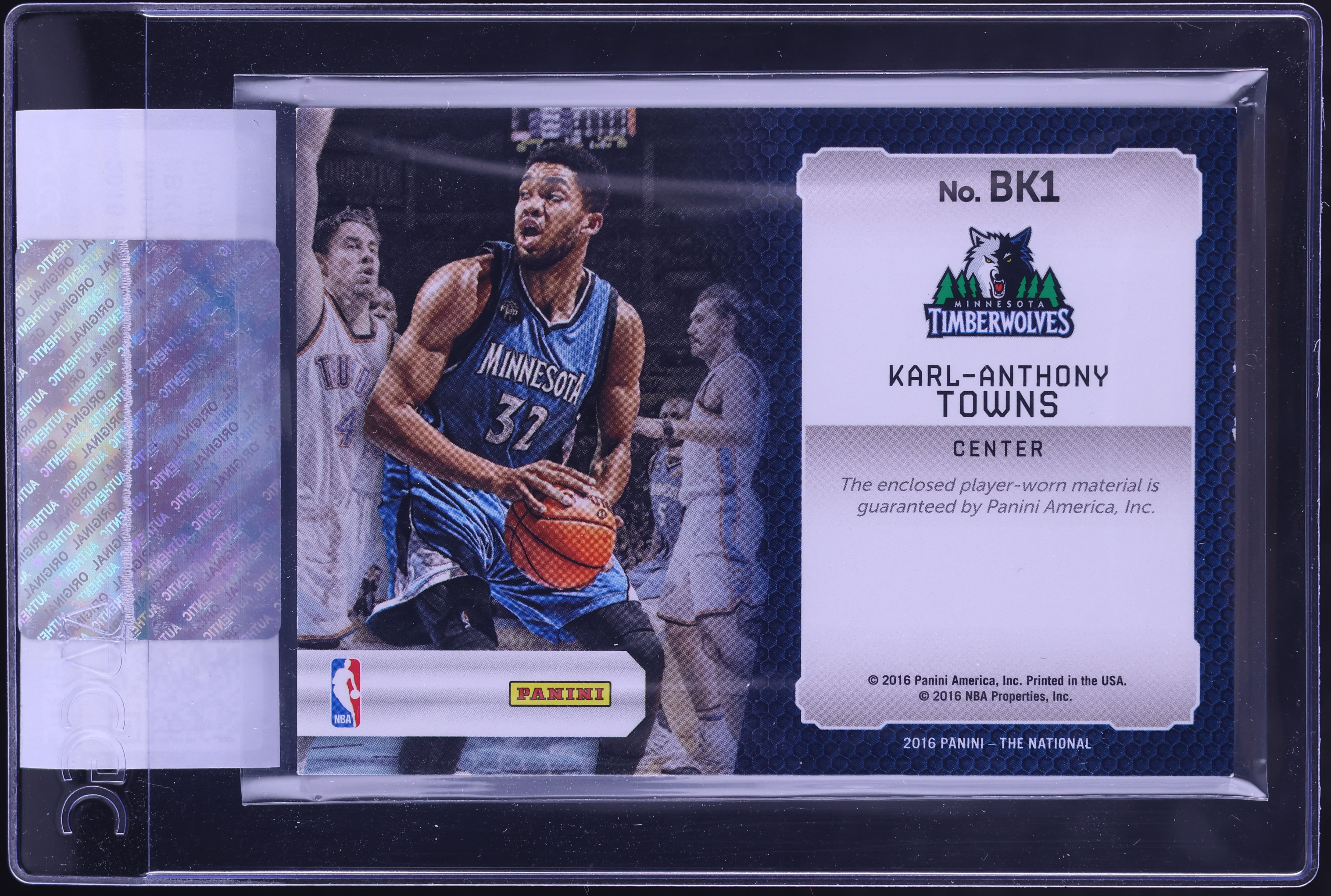 2016 Panini The National Memorabilia Diamond Awe Karl