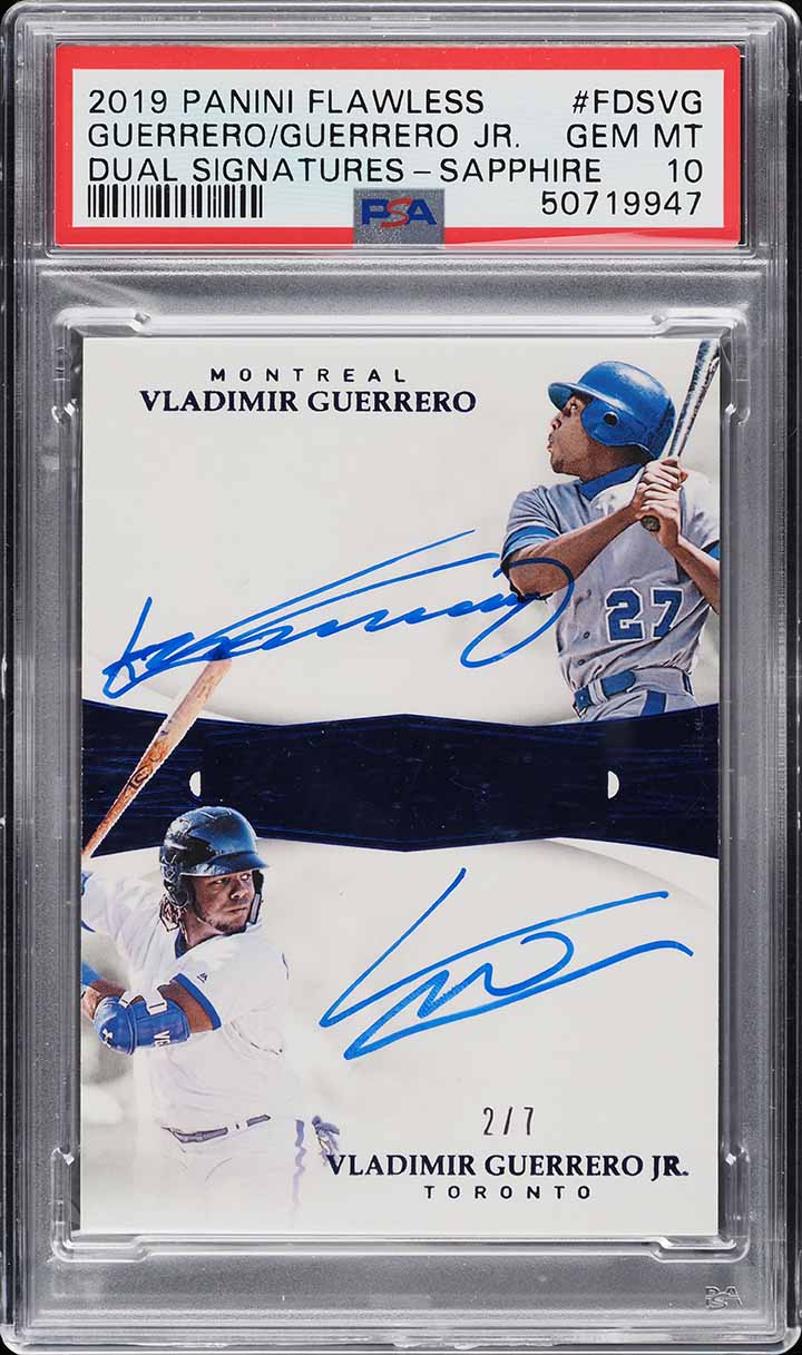 2019 Panini Phoenix Holo Vladimir Guerrero Jr. ROOKIE #14 BGS 9.5