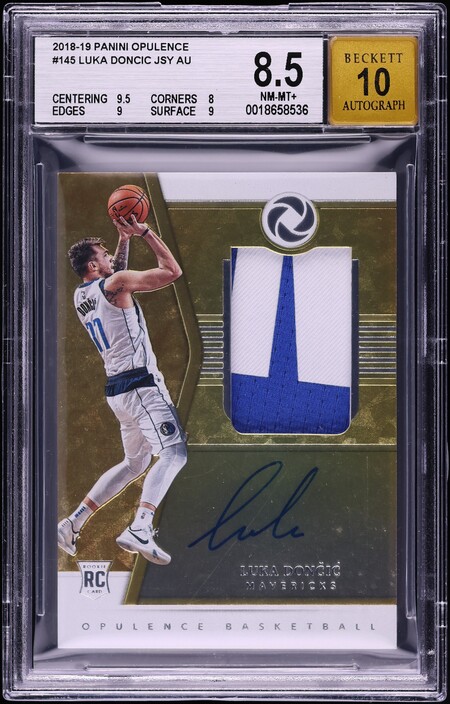 2018 Panini Prizm Mosaic Luka Doncic ROOKIE RC #68 PSA 10 GEM MINT