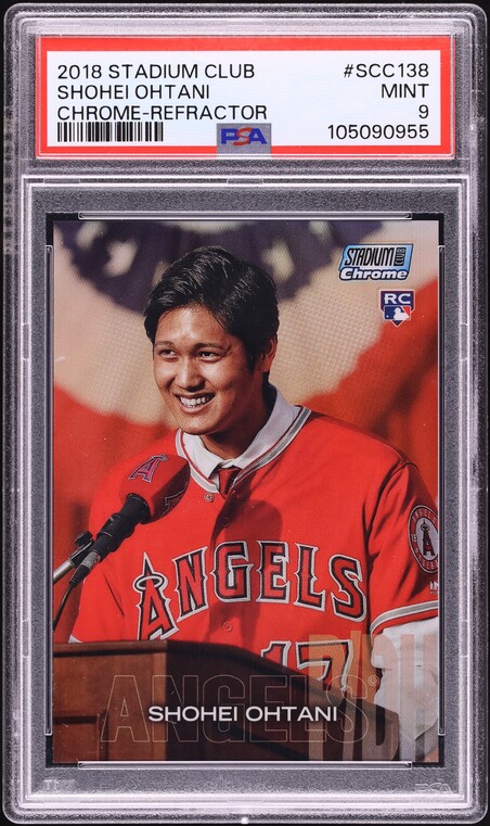 2018 Topps Silver Pack '83 Chrome Promo Shohei Ohtani ROOKIE #145
