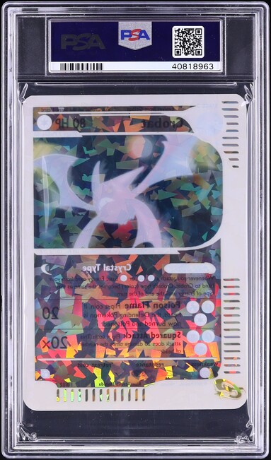 2003 Pokemon Skyridge Box Topper Crobat #10 PSA 10 GEM MINT