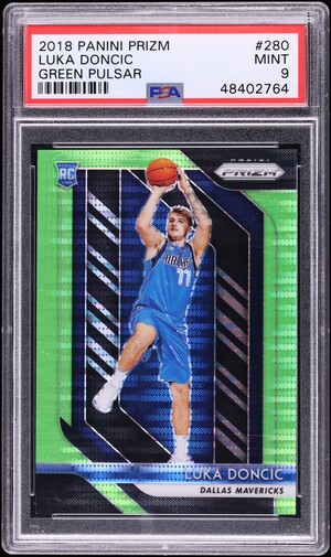 2018 Panini Prizm Silver Luka Doncic ROOKIE #280 PSA 10 GEM MINT