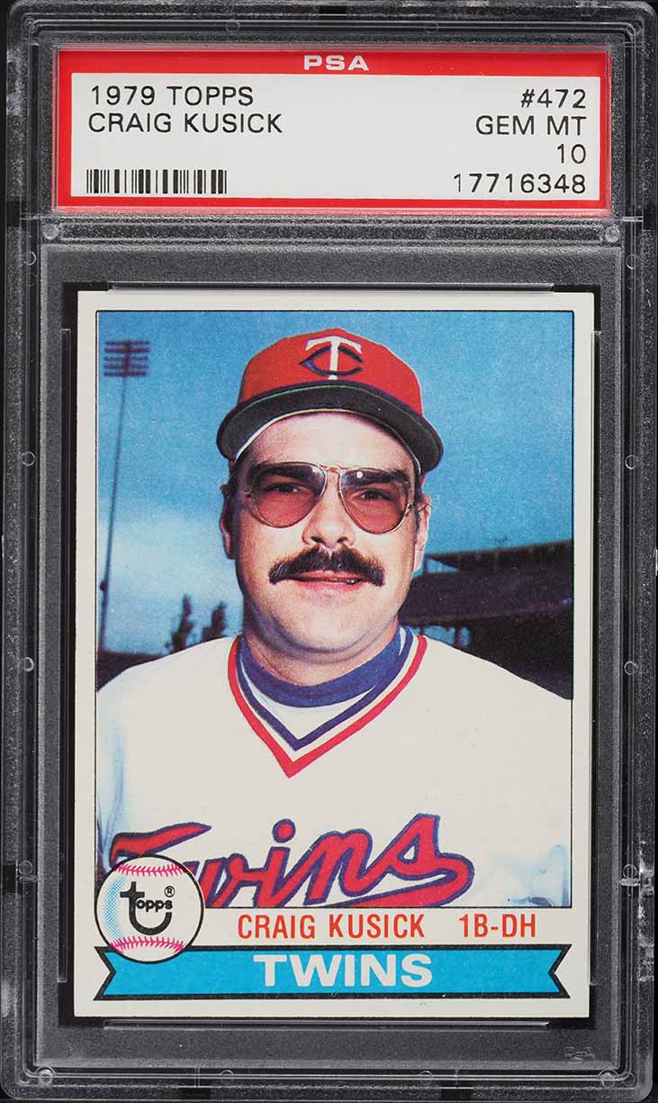 1979 Topps Craig Kusick #472 PSA 10 GEM MINT