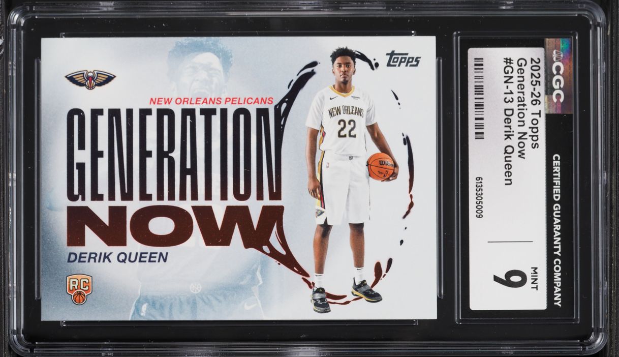 2025 Topps Generation Now Derik Queen ROOKIE #GN-13 CGC 9 MINT