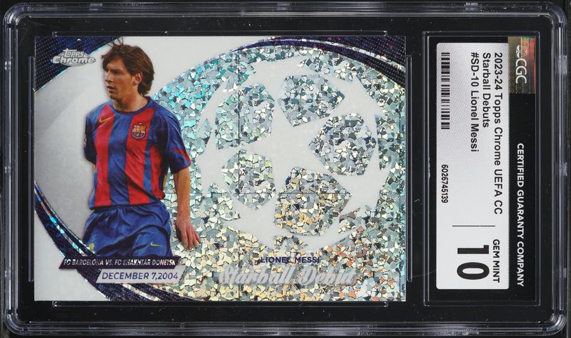 その他 Topps Merlin Renaissance Lionel Messi 2022-23 Topps Merlin UEFA Club Competitions - Renaissance