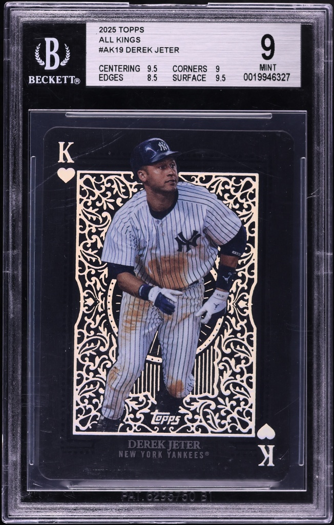 2025 Topps All Kings Derek Jeter #AK19 BGS 9 MINT