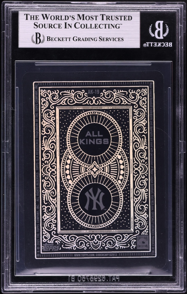 2025 Topps All Kings Derek Jeter #AK19 BGS 9 MINT