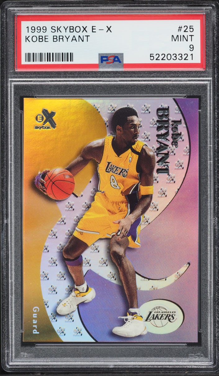 1999 Skybox E-X Kobe Bryant #25 PSA 9 MINT