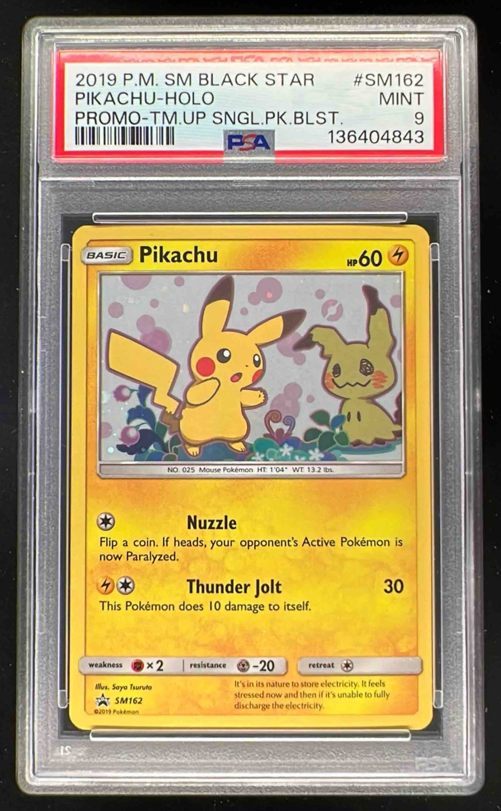 2010 Pokemon German Pikachu World Promo Holo Pikachu PSA 10 GEM