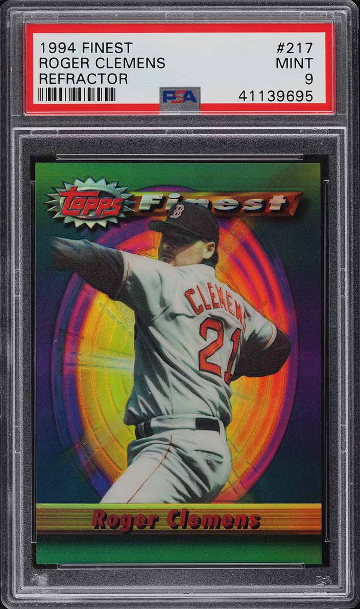 1984 TCMA Pawtucket Red Sox Roger Clemens ROOKIE #22 BGS 8.5 NM