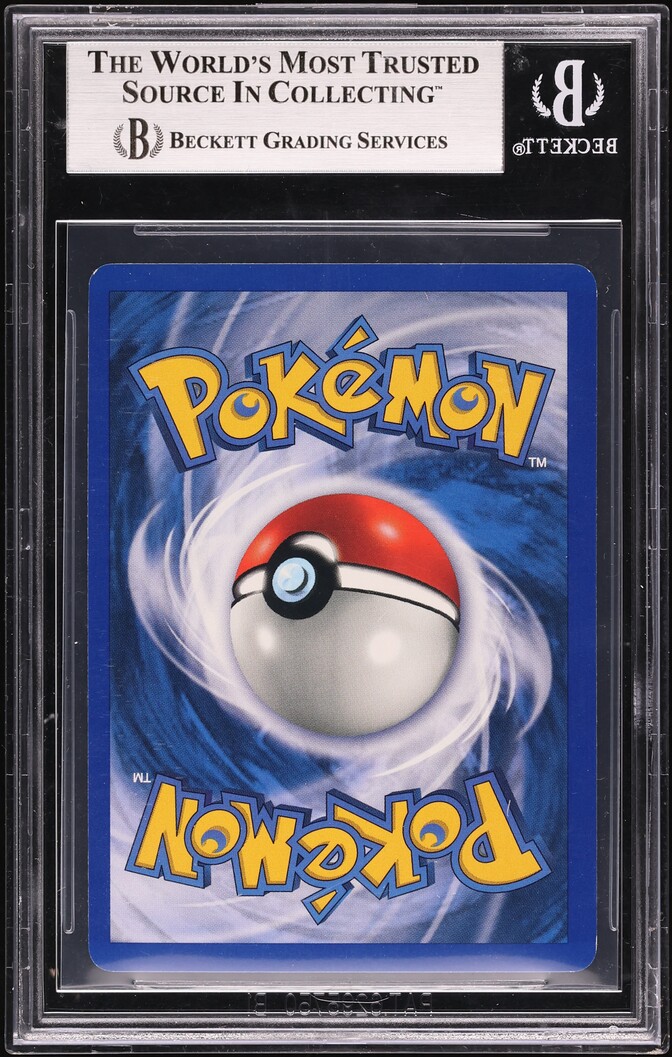 1999 Pokemon Base Set Shadowless Holo Charizard #4 BGS 8.5 NM-MT+