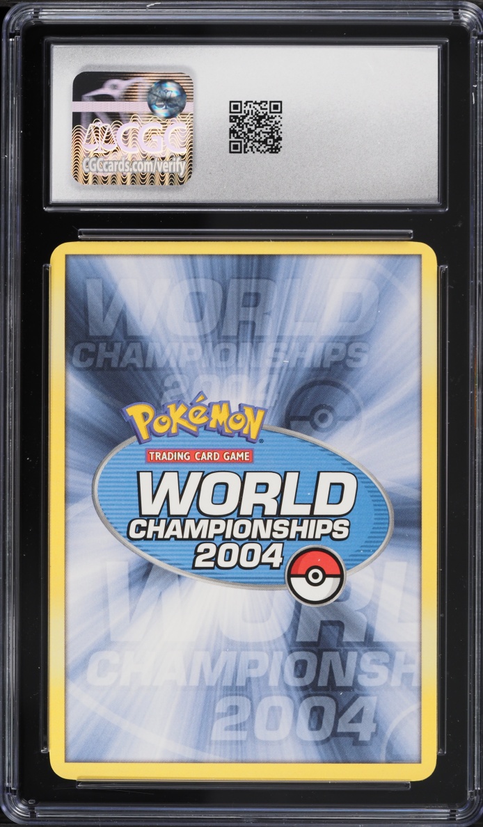 2004 Pokemon World Champioship Decks Team Rushdown Kevin Nguyen Oracle #138 CGC 10 GEM MINT