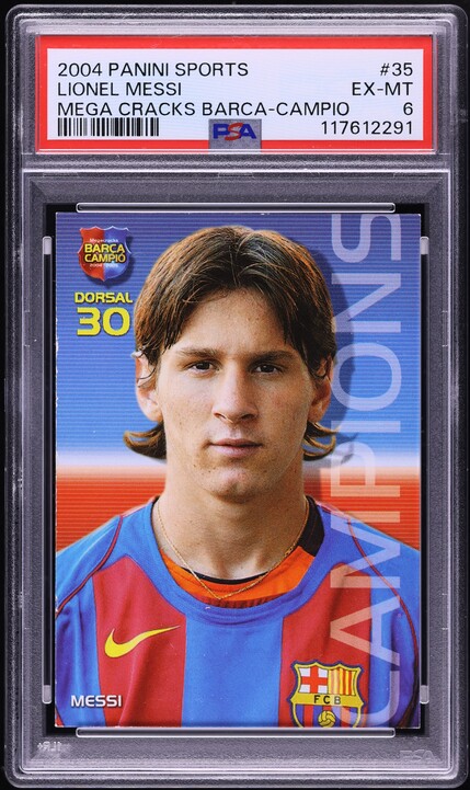 リオネルメッシ　ルーキーカード 2004 Panini Mega Cracks リオネルメッシ ルーキーカード 2004 Panini Mega Cracks - メルカリ