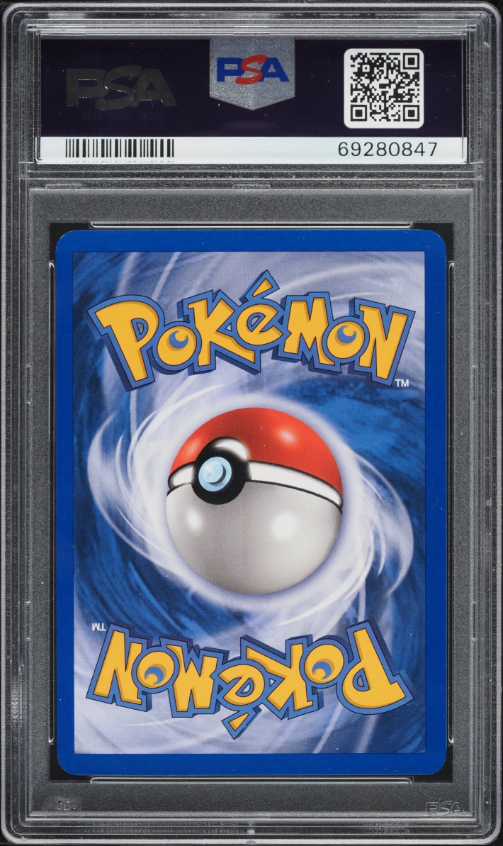 2005 Pokemon EX Unseen Forces Holo Raikou Gold Star #114 PSA 9 MINT