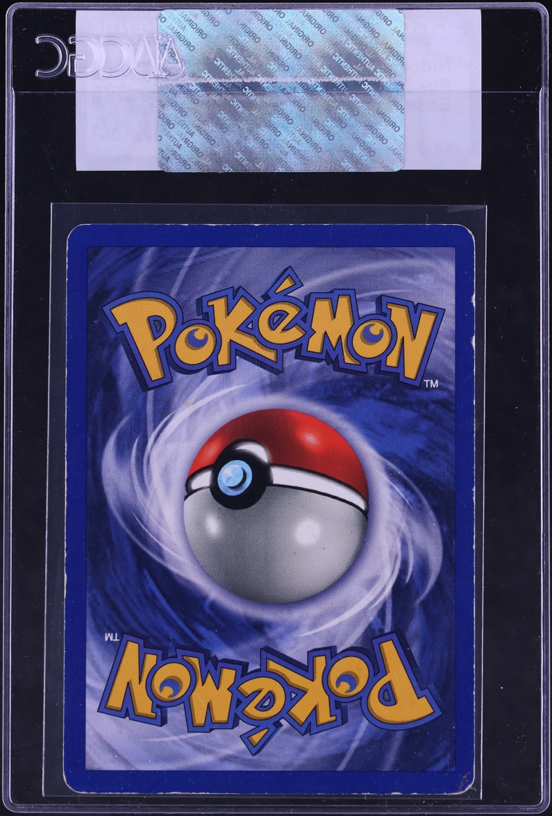 1999 Pokemon Base Set Nidoran #55 CGC AUTH