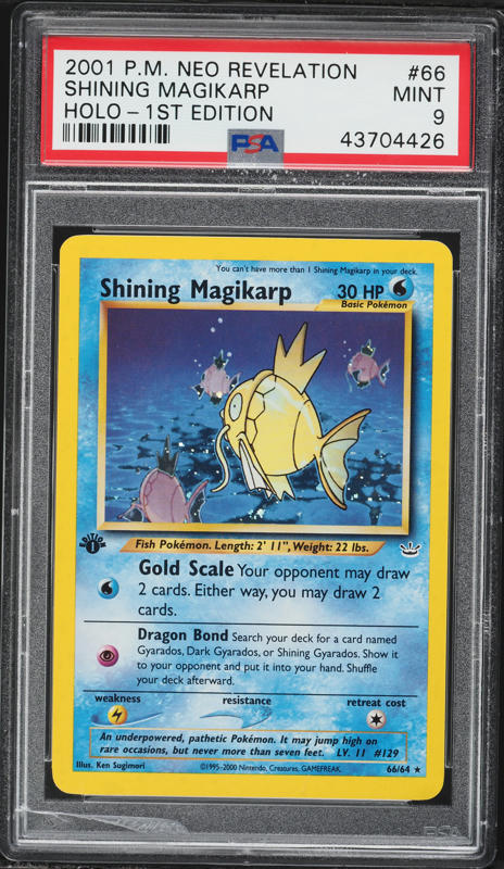 2021 Pokemon SWSH Celebrations Classic Holo Shining Magikarp #66