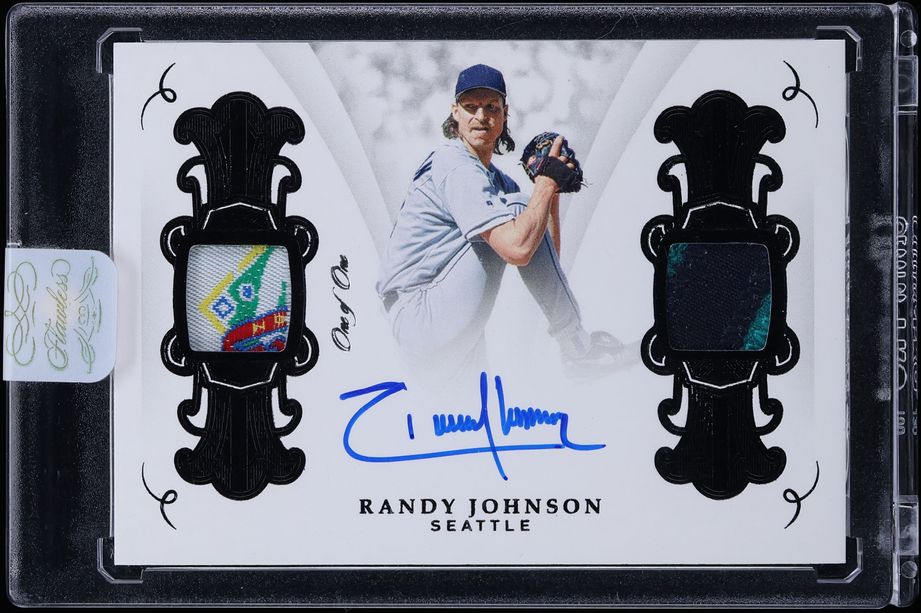 2019 Panini Flawless Black Randy Johnson PATCH AUTO 1/1 #SP-RJ