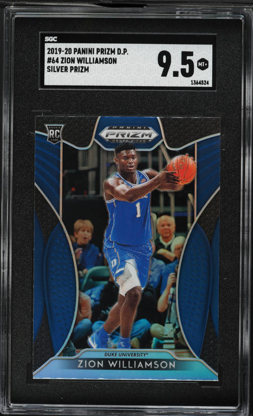 2019 Panini Prizm Silver Zion Williamson ROOKIE #248 PSA 10 GEM