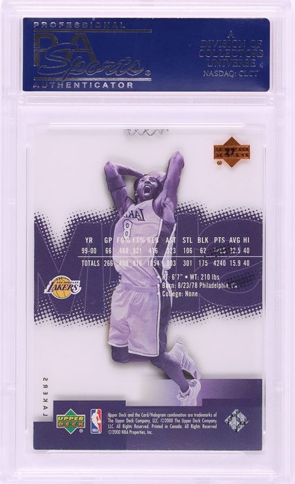 2000 Upper Deck Slam Kobe Bryant #27 PSA 9 MINT