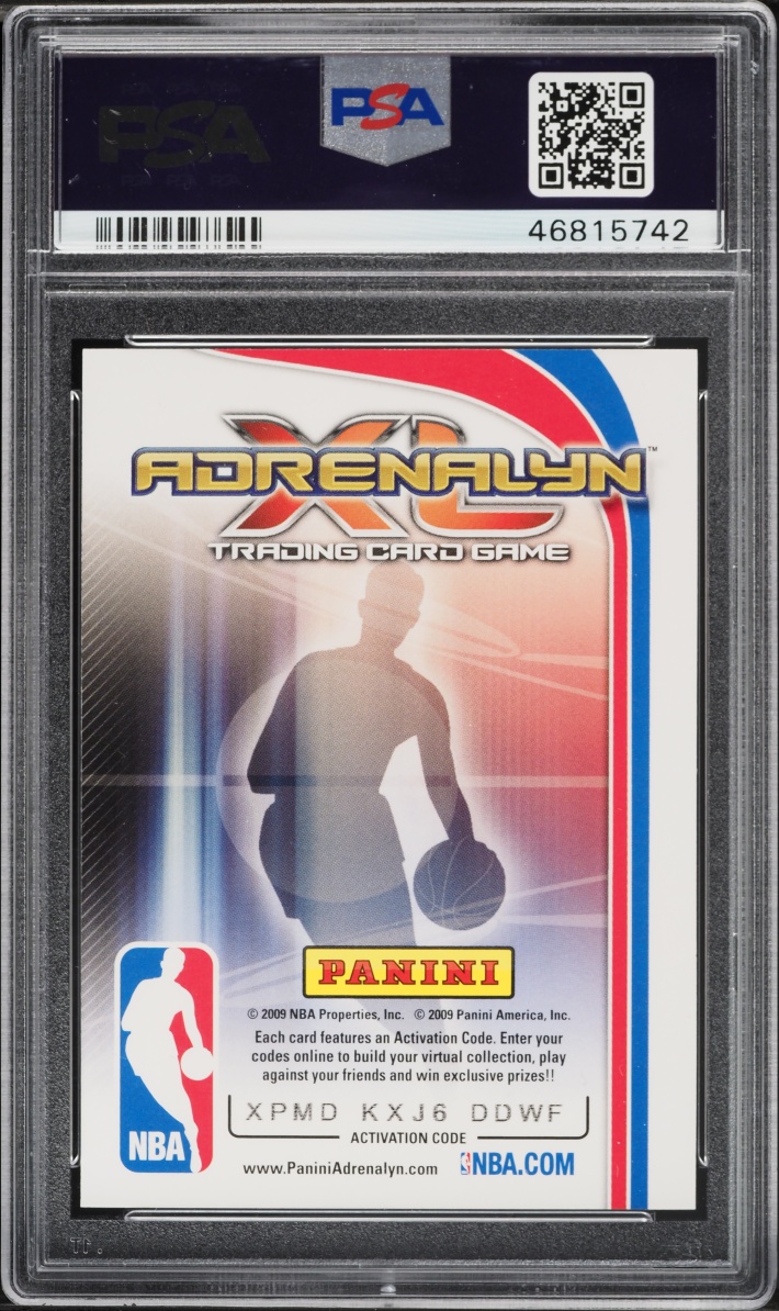 2009 Panini Adrenalyn XL Stephen Curry ROOKIE PSA 10 GEM MINT