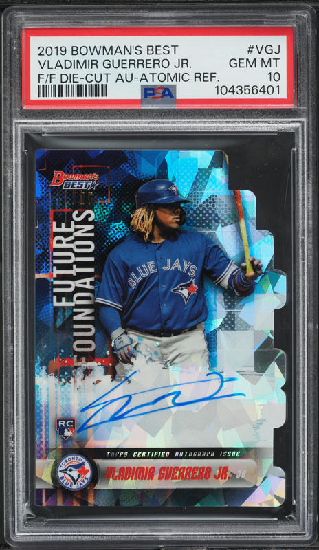 2019 Panini Phoenix Holo Vladimir Guerrero Jr. ROOKIE #14 BGS 9.5