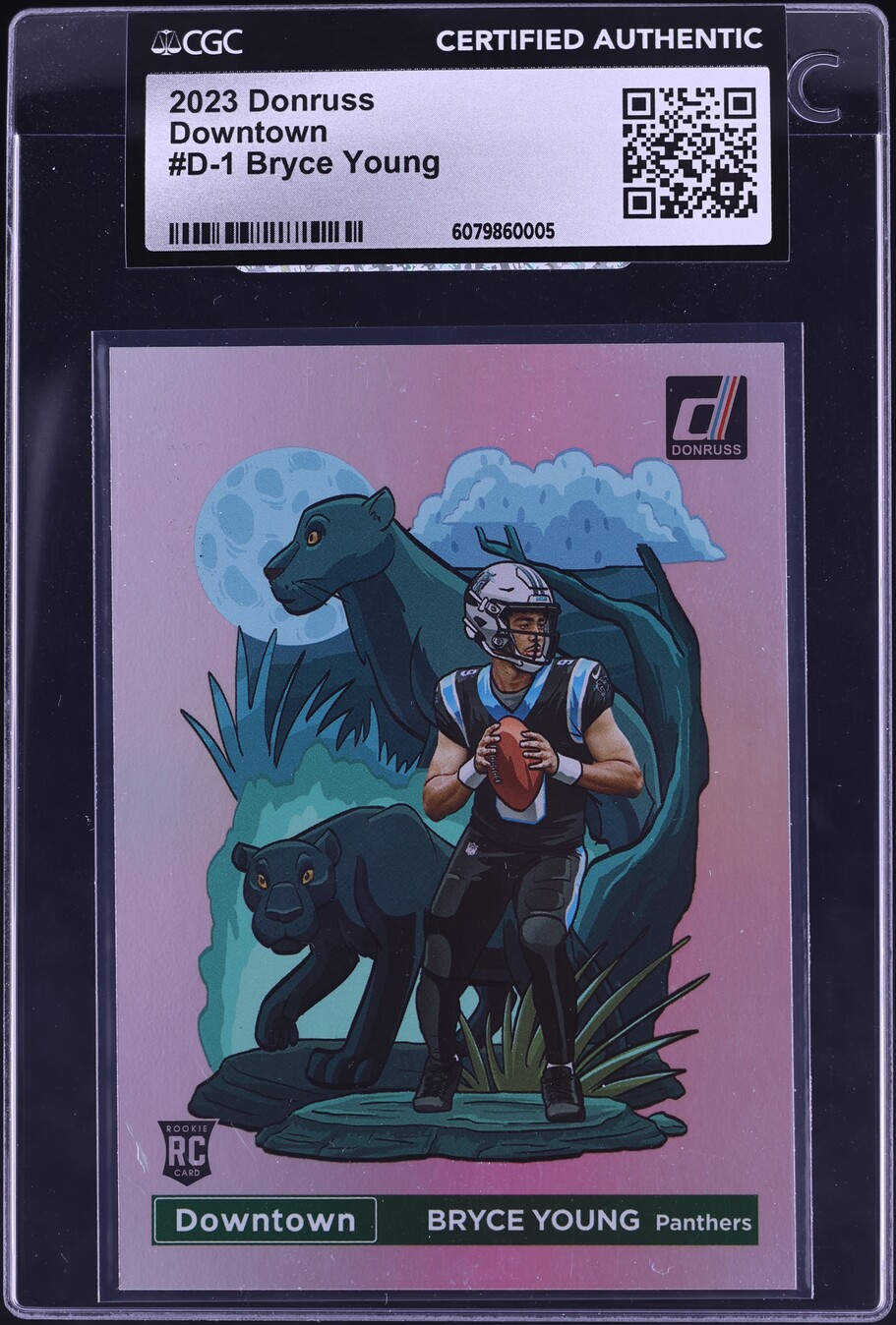 2023 Donruss Downtown Bryce Young ROOKIE #D-1 CGC AUTH