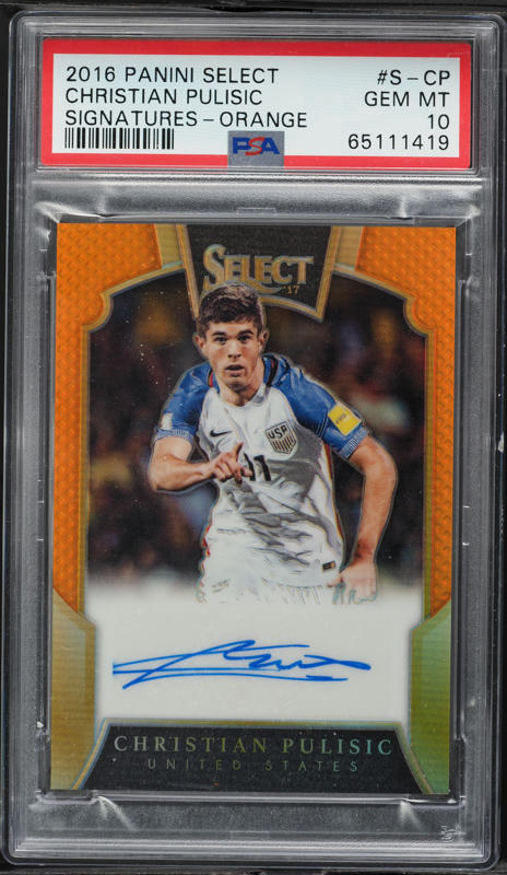 2016 Select Mezzanine Christian Pulisic ROOKIE #150 SGC 10 GEM