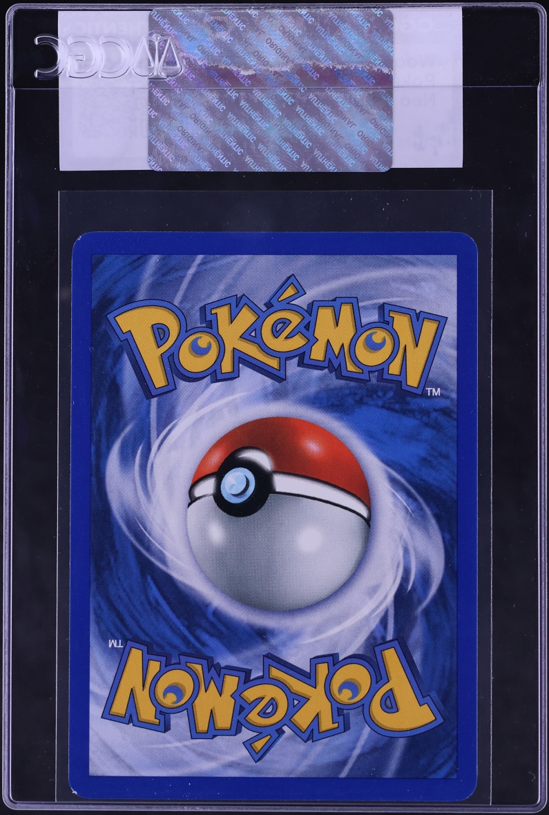 2000 Pokemon Neo Genesis Wooper #82 CGC AUTH