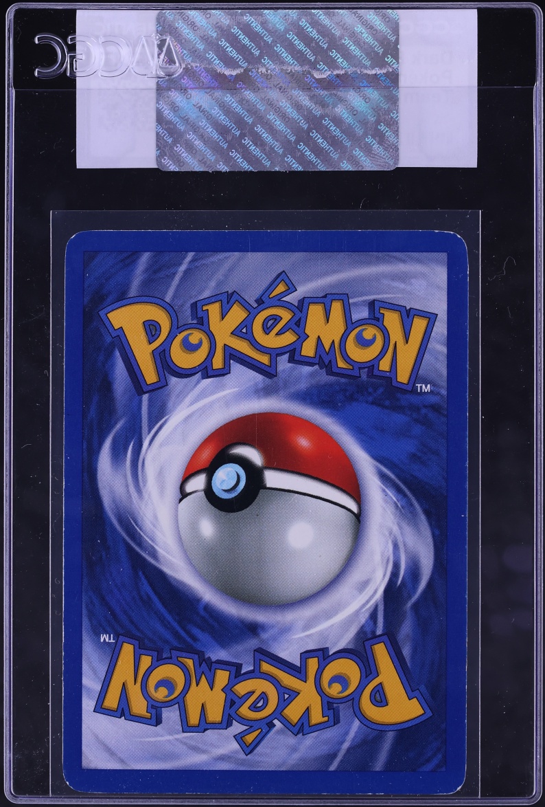 2000 Pokemon Team Rocket Dark Persian #42 CGC AUTH