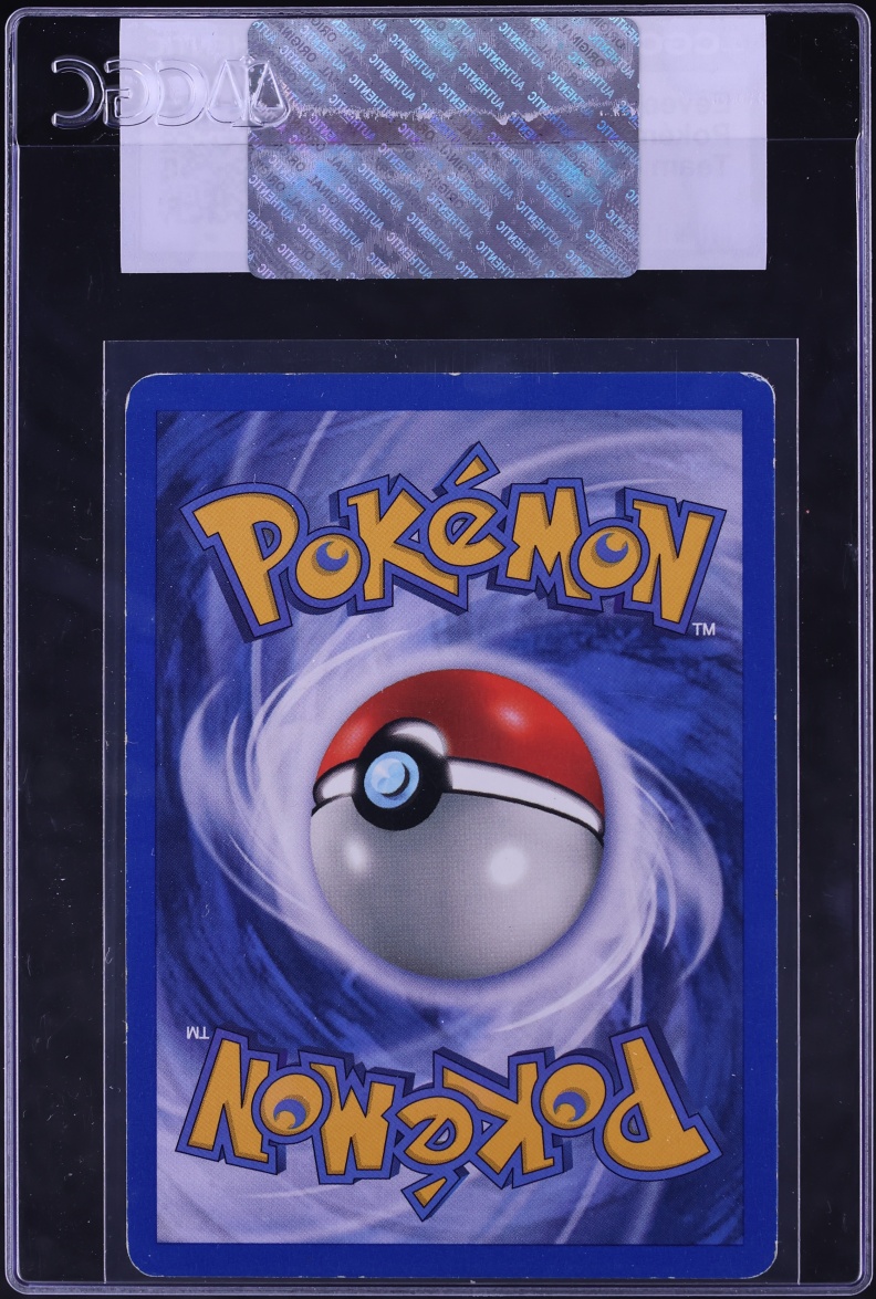 2000 Pokemon Team Rocket Eevee #55 CGC AUTH
