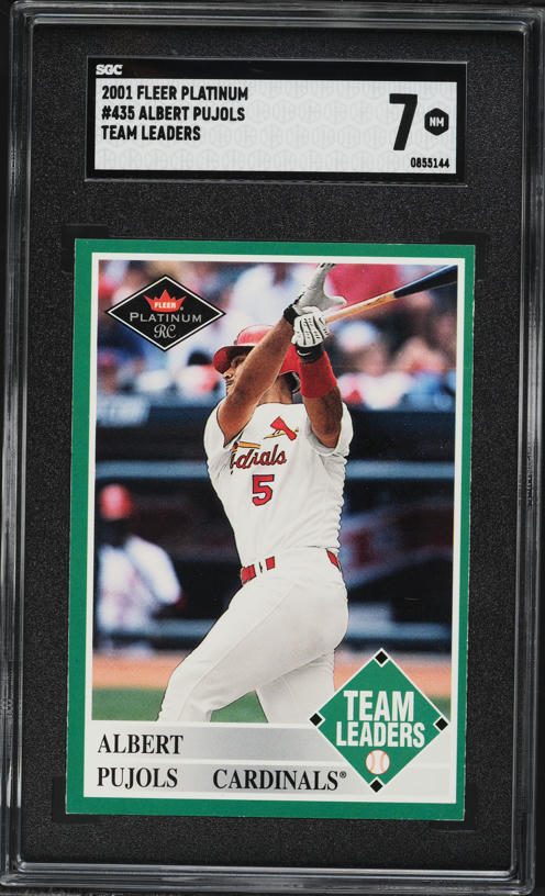 2001 SP Authentic Albert Pujols ROOKIE /1250 #126 PSA 10 GEM MINT