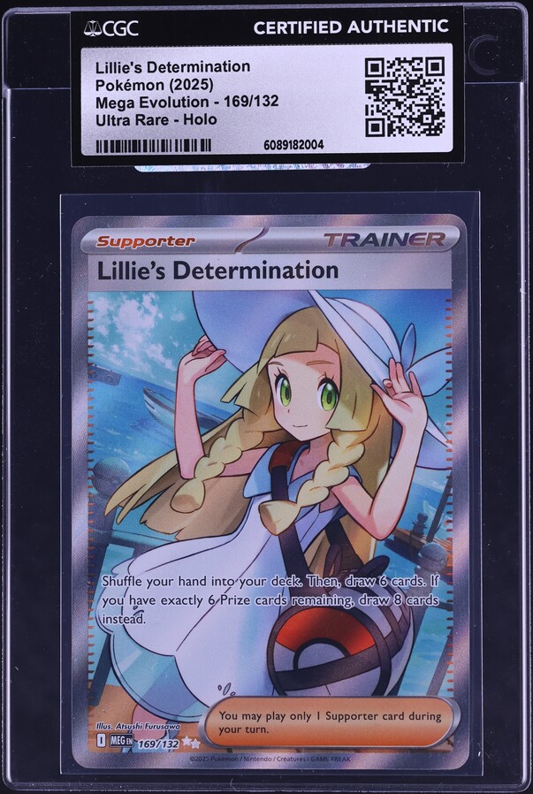 リーリエの決心 SAR PSA10 Lillie's Determination Pokemon PSA 10 Lillie's Determination SAR 091/063 Japanese