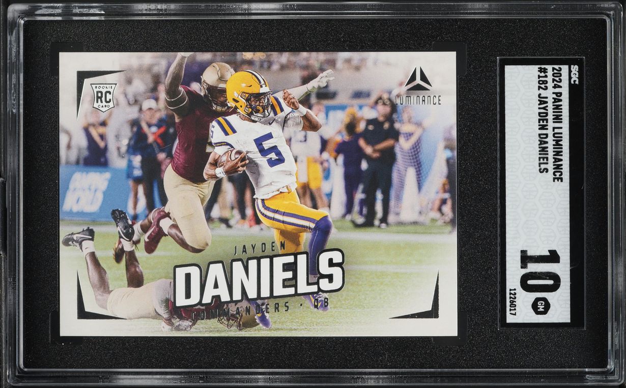 2024 Topps Now Jayden Daniels #11 Rookie Card - PSA 10 Gem Mint Graded Football Card