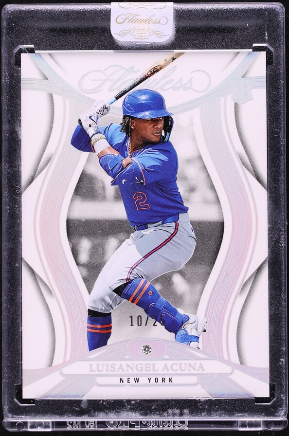 2025 Panini Flawless Diamond Gems Luisangel Acuna ROOKIE /25 #10