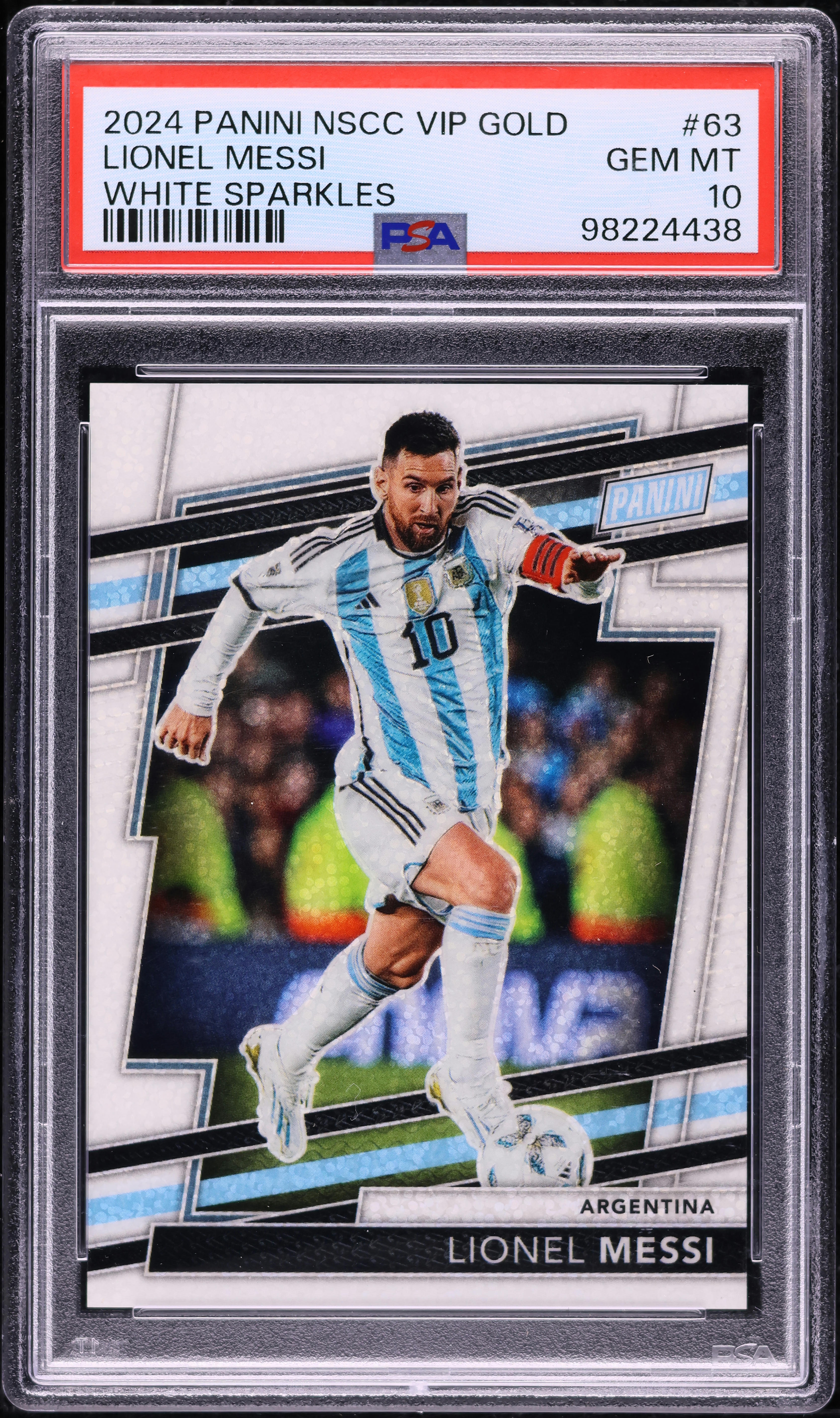 2024 Panini National Convention VIP Gold White Sparkles