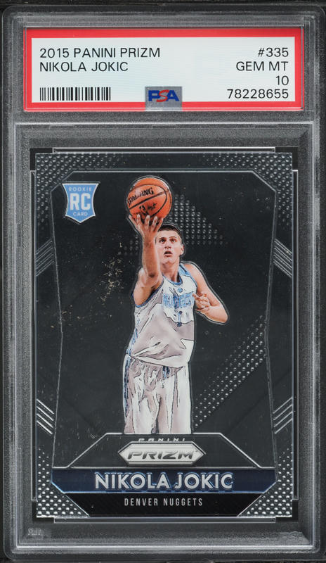 その他 NIKOLA JOKIC RC DONRUSS PSA9 2015 Donruss Basketball Nikola Jokic ROOKIE #215 PSA 9 MINT on